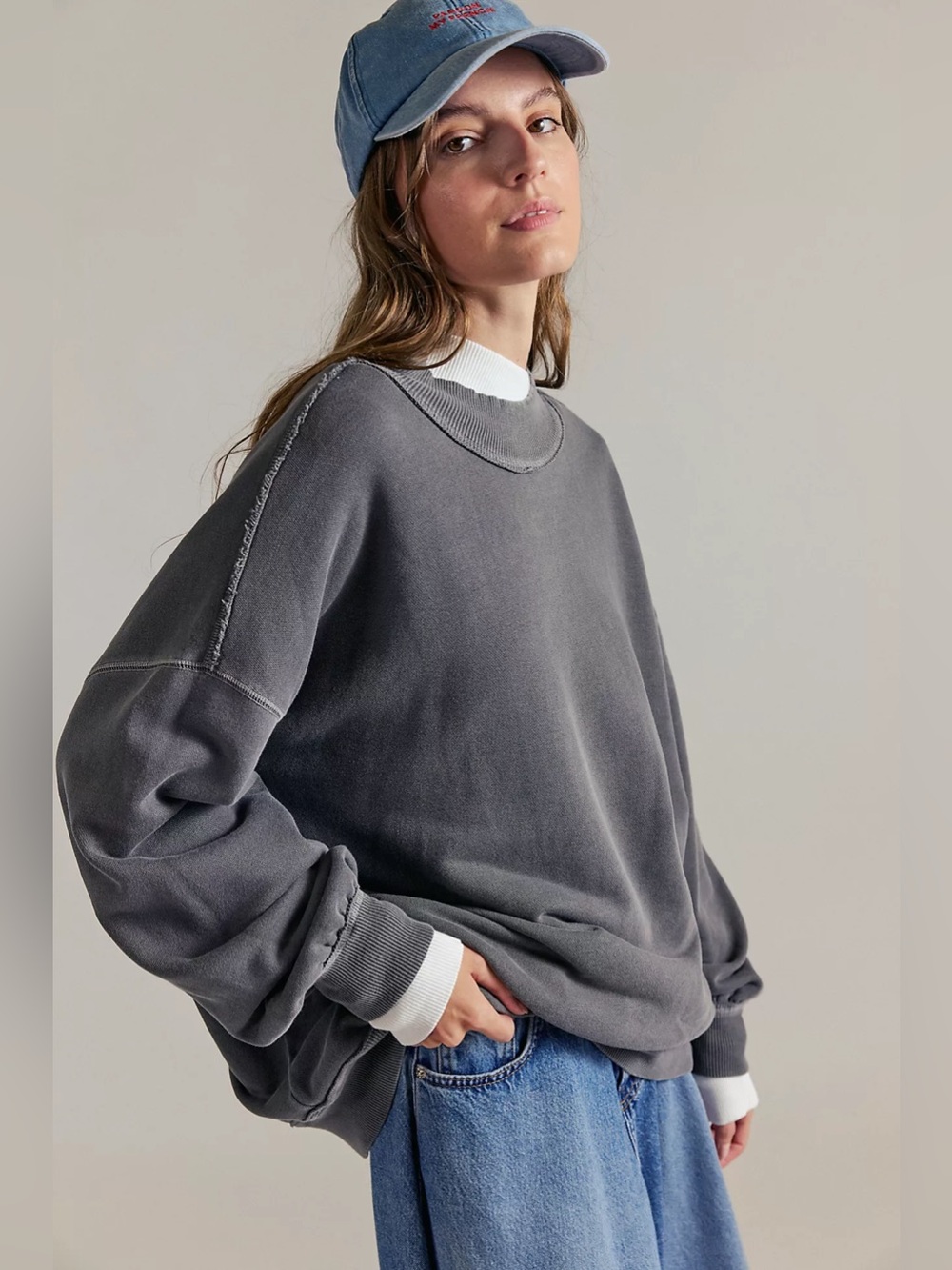 NWOT Free People We The Free Palm Springs Pullover